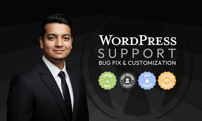 give emergency wordpress support for bug fixing and customization