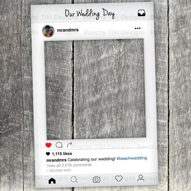 Design instagram frame for photos by Hashgraphic