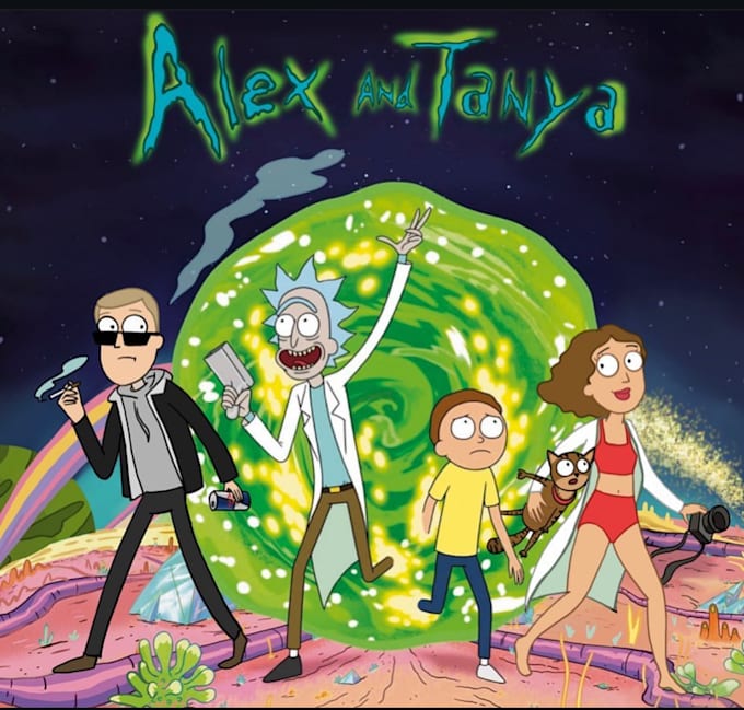 turn your photo into a rick and morty style masterpiece