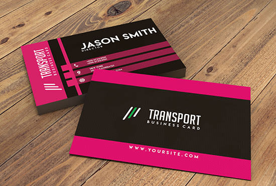 design stunning and professional business card