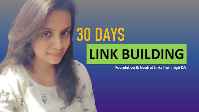 30 days SEO backlink building jaya links pack