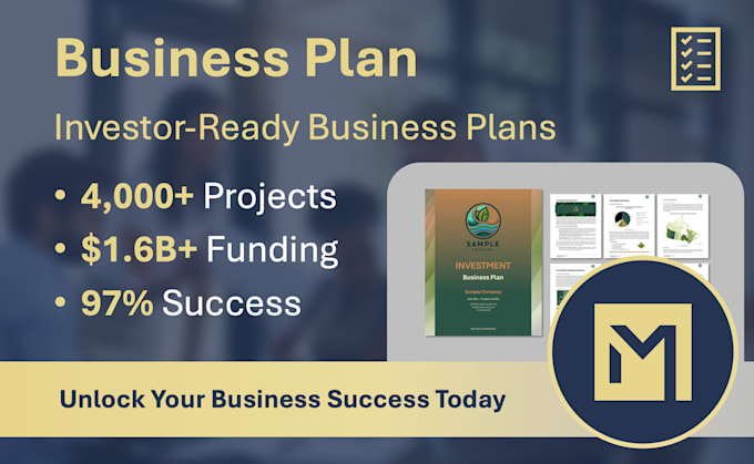 prepare an investor ready business plan