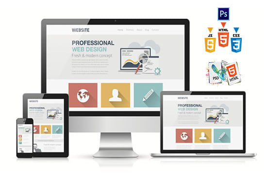 Design responsive web page using html5 or bootstrap by Web_shiam | Fiverr