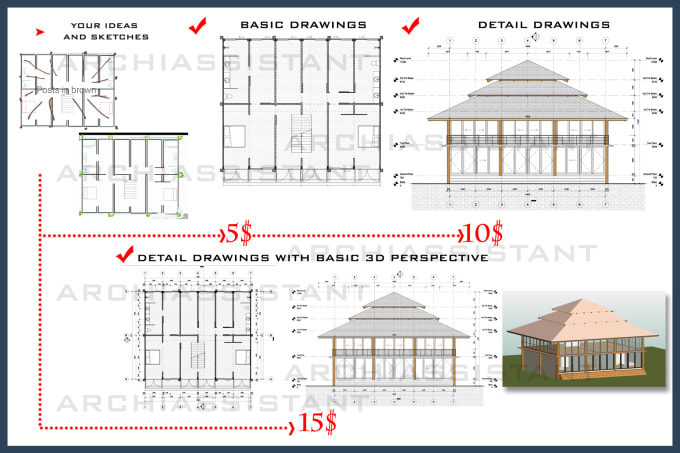 Do Architectural Drawings Floor Plan Elevation Section By