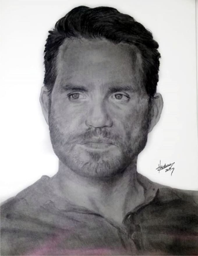 Do Your Draw In Graphite Pencil Or Charcoal Pencil By Manuelfp