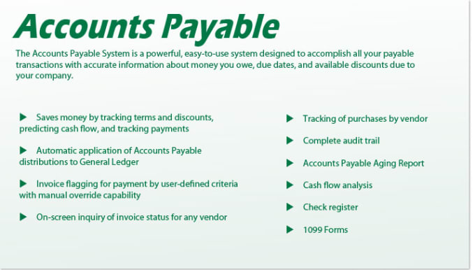 accounts payablecogs