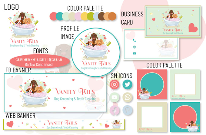 Create blog logo and social media branding kit design by Rubinaanjum ...