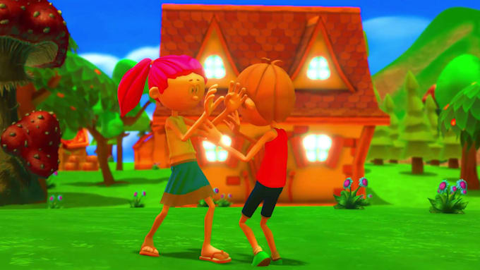 make kids cartoon video animation