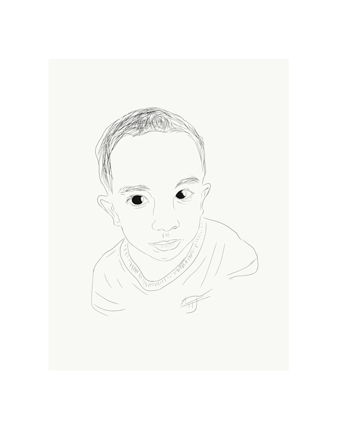 Draw your own photo by Chamith1993 Fiverr