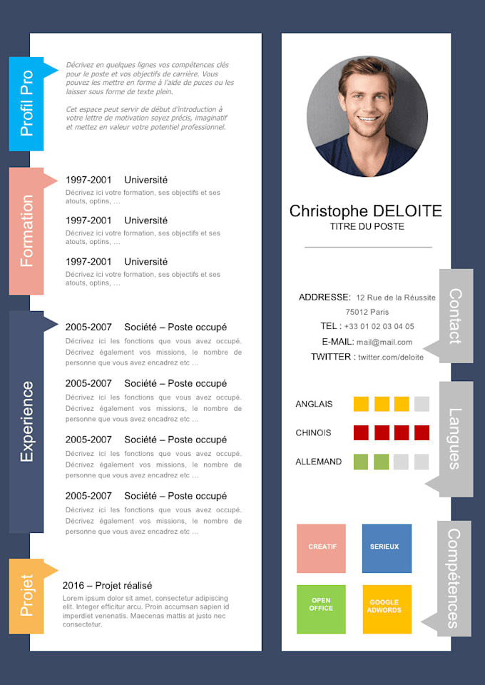 Create A Cv In Many Ways By Mohammadsobh