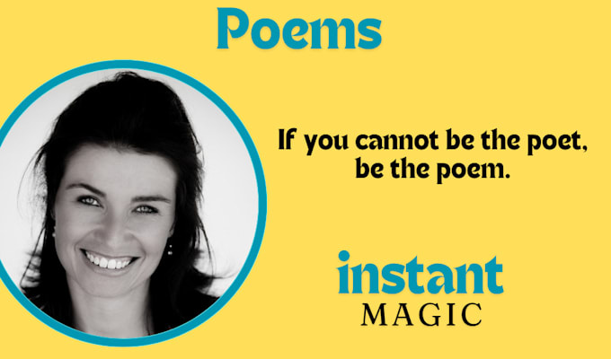 write you a creative poem