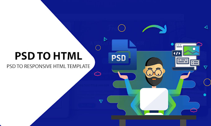 convert psd, jpeg, pdf to HTML