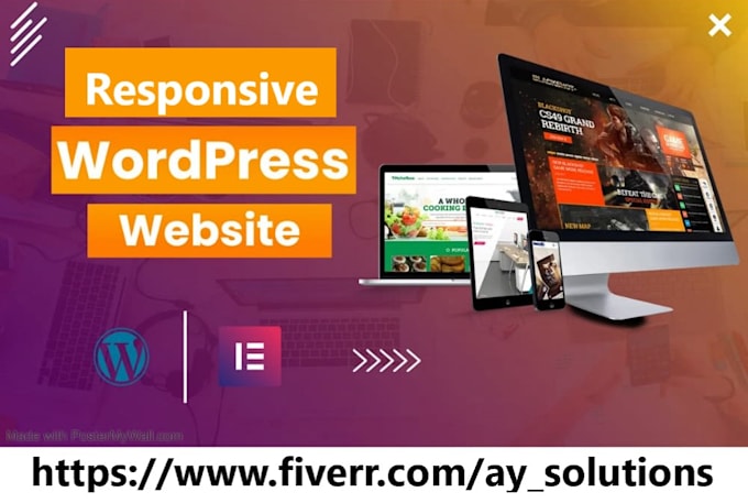 build a clean and mobile responsive wordpress website design