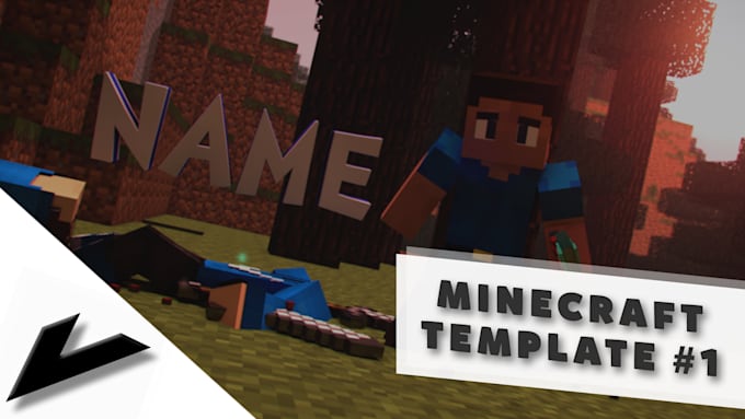 create a professional minecraft intro with your wishes