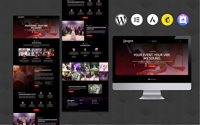 design and develop a wordpress business website with SEO optimization