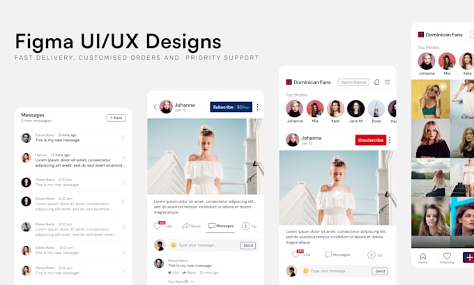 do a stunning figma web or mobile design