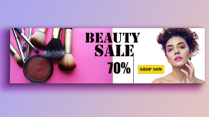 design a professional website banner and any banner