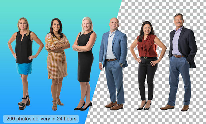 remove background from portrait or group photo