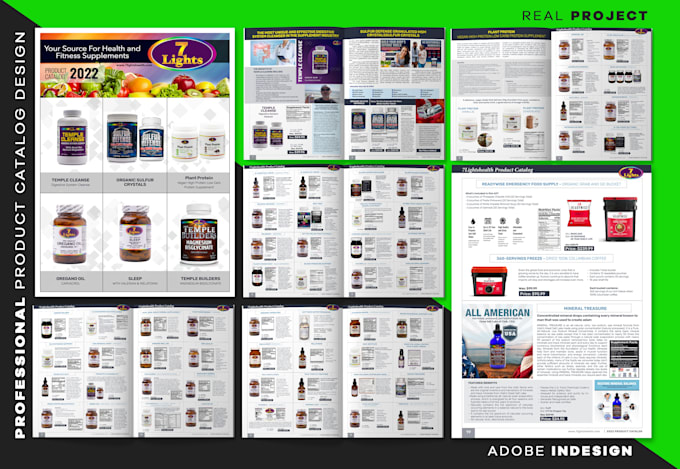 design product catalog, magazine, brochure, flyer