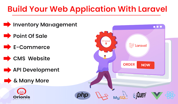 Develop web applications with php laravel by Alamasraful | Fiverr