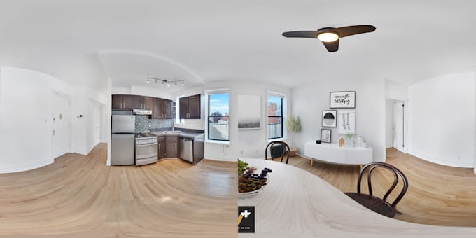 virtual staging 360 with highest quality for your home