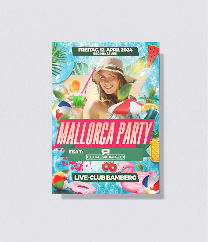 create a flyer for your bar or club