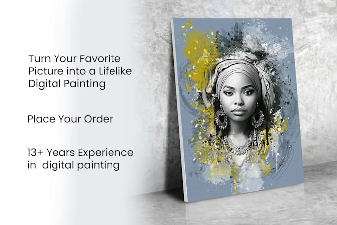 create stunning realistic digital paintings from your photos