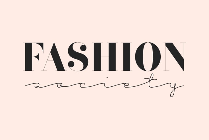 Make this fashion logo with your name or your blog name by ...