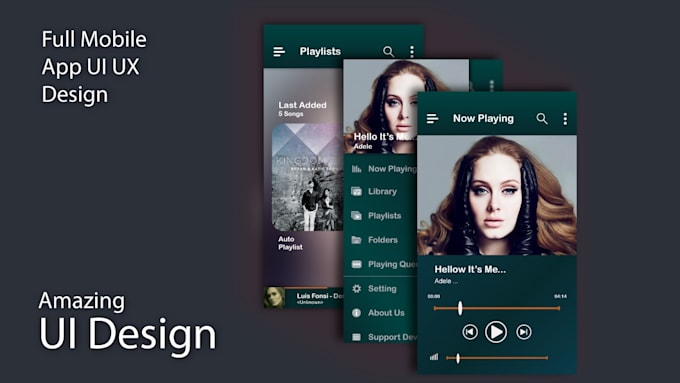 Design amazing gui for mobile app or game by Core_group | Fiverr