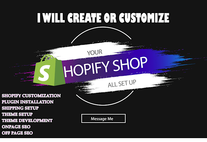 be your shopify developer, do coding and bug fix for shopify