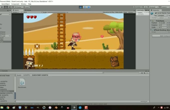 Work On 2d Games According To Your Requirements On Unity3d By