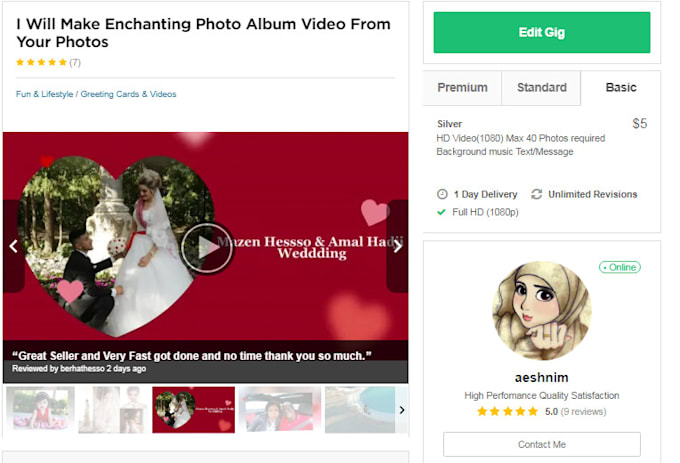 make photo slideshow with music