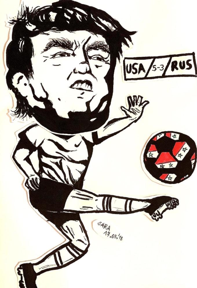 Draw A Caricature In My Unique Design By Sarajlic Emina