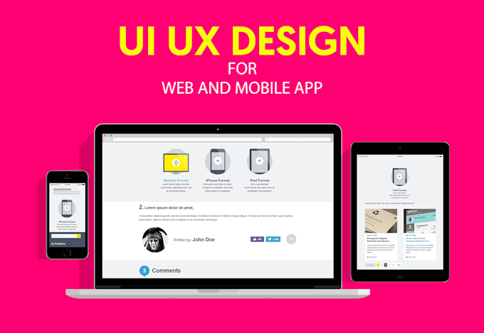 Design awesome web ui design and app ui design in 24 hours by Artzbeatz ...