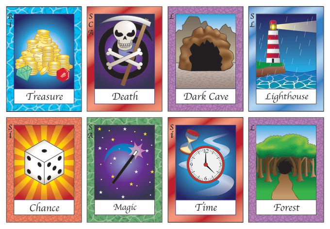 Design Art For Card Or Board Games By Clockworkman87