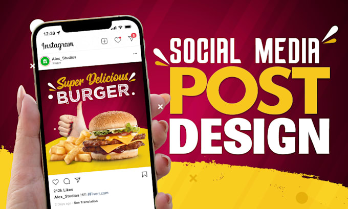 design premium facebook or instagram posts ad images