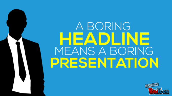 how to make presentation on any topic