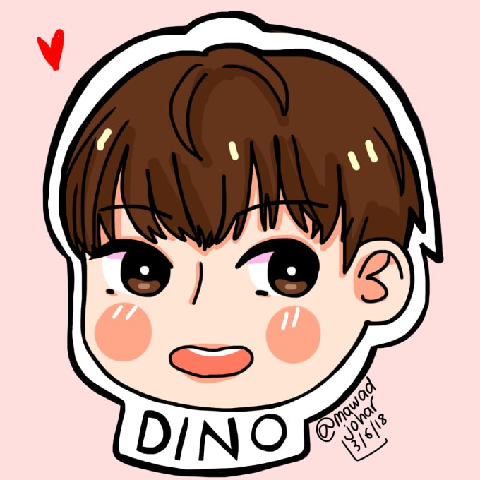 Draw Cute Chibi Headshot Avatar Based On Your Face By Mawadjohar I take any form in payment. draw cute chibi headshot avatar based