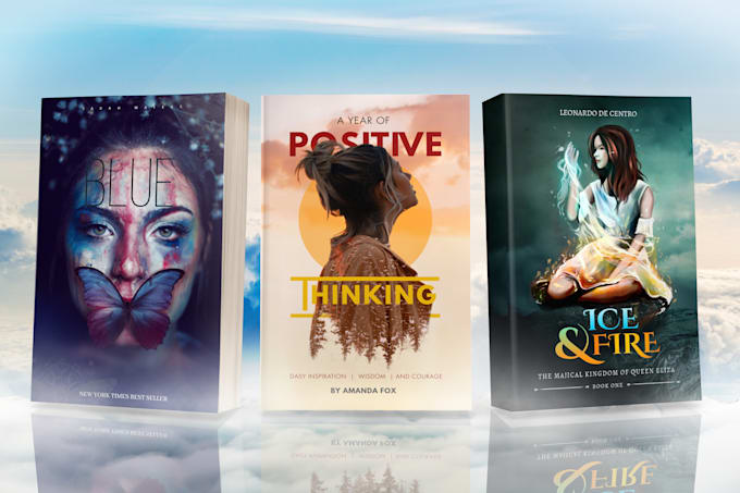 design professional book or ebook cover