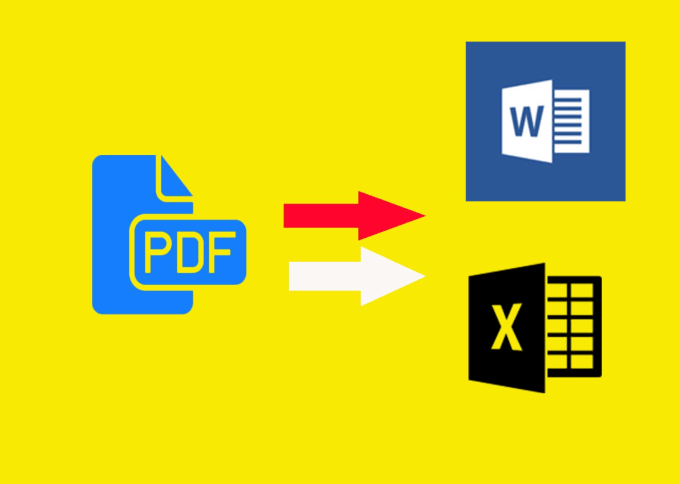 convert pdf to word and edit document