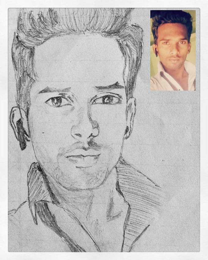 Do Really Good Pencil Sketch By Sonukumar699