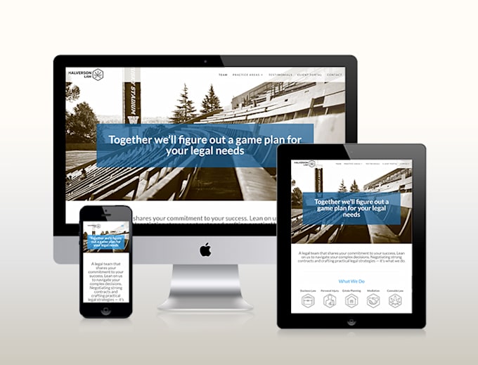 design elegant lawyer website in wordpress