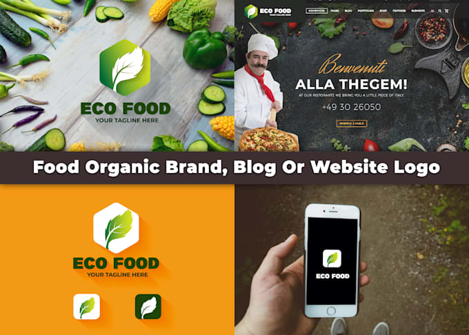 design blog or website minimalist logo
