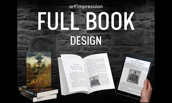 provide complete book creation, cover, layout, and ebook included