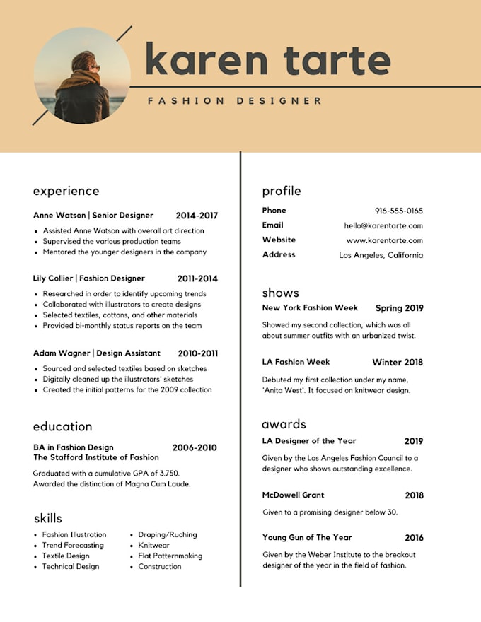Write Resume Design Resume Cv Cover Letter By Seospidy Fiverr