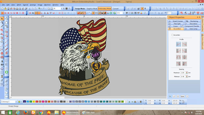do embroidery digitizing logo digitize image for embroidery design patch dst