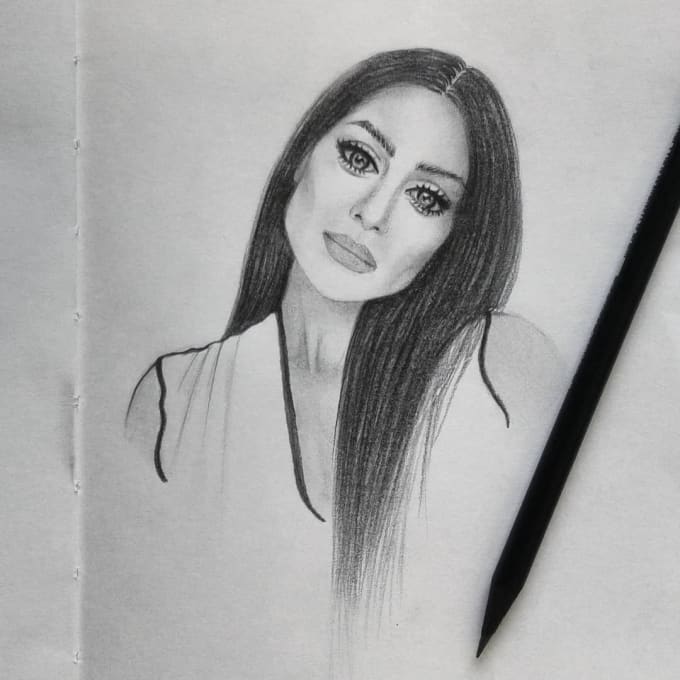 Draw Realistic Portraits With Pencil By Yorgosfrag