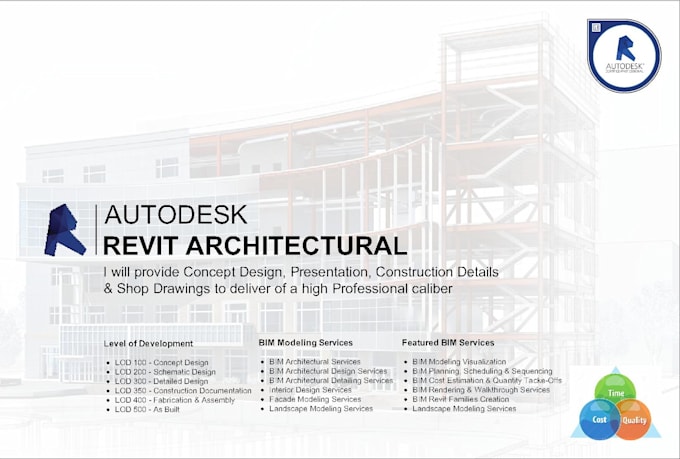Do Revit Architectural Model Families And Quantities By Shahid4791