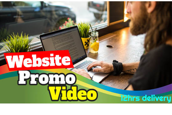 create a website promo video