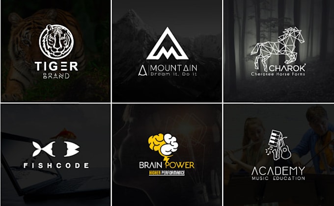 design a professional modern business logo
